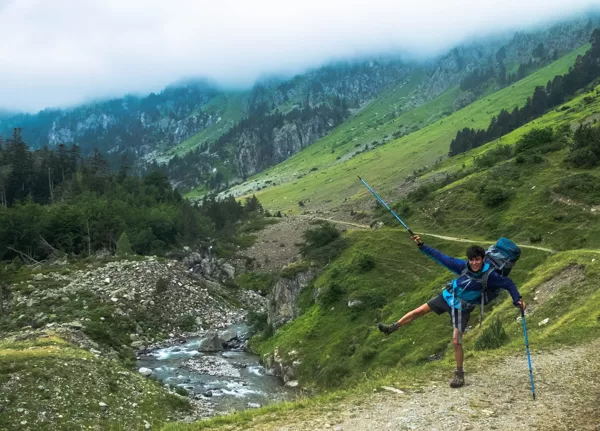 Dans la magnifique vallée du Marcadau...