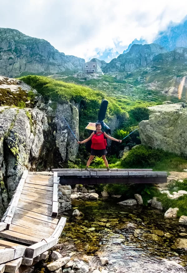 On s'approche enfin du Refuge du Larribet!